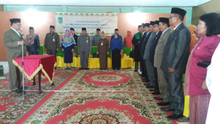 Sekda Inhil Lantik 13 Pejabat Eselon III dan IV